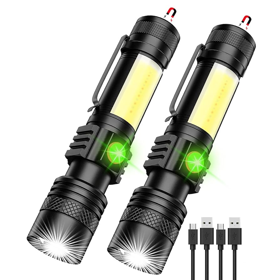Rechargeable Flashlight, Super Bright LED Flashlight with